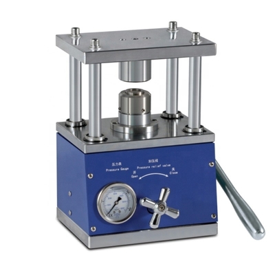 Labormünzen-Zellkräuselungsmaschine für Knopfzelle 200kg/cm2 Max Pressure